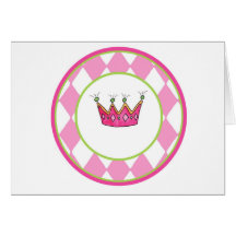 Personalized Princess Greeting Cards