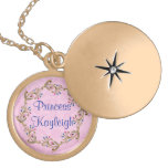 Personalized Princess Locket necklaces