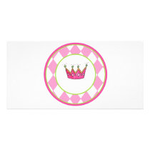 Personalized Princess Photo Card Template