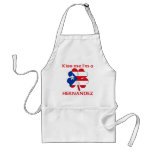 Personalized Puerto Rican Kiss Me I'm Hernandez Aprons