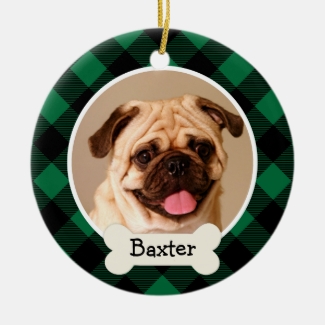 Personalized Puppy Dog Photo Ornament