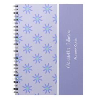 Personalized: Purple Daisy Notebook