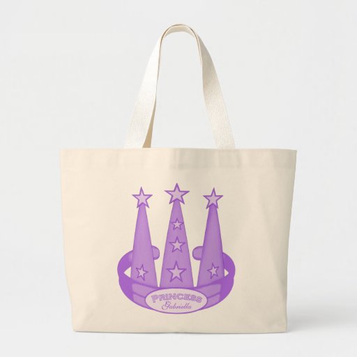 personalized_purple_princess_crown_tote_bag ...