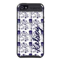 Personalized Purple Punk Rocker SkinIt Cargo Case iPhone 5 Cases