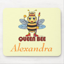 Personalized "Queen Bee" Mouse Pad mousepads by MargaretAnne Personalized "Queen Bee" Mouse Pad mousepads