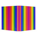 PERSONALIZED RAINBOW AVERY BINDERS LASER by EraJam