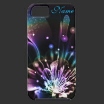 Personalized Rainbow Fractal Flower iPhone Case casemate cases