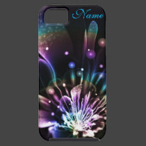 Personalized Rainbow Fractal Flower iPhone Case casemate cases