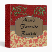 Personalized Recipe Binder binders