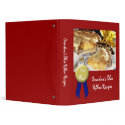 Personalized Recipe Book, Grandma's Blue Ribbon binders by cutencomfy Personalized Recipe Book, Grandma's Blue Ribbon binders