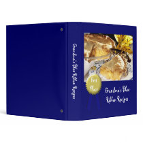 Personalized Recipe Book, Grandma's Blue Ribbon binders by cutencomfy Personalized Recipe Book, Grandma's Blue Ribbon binders