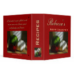 Personalized Recipe Collection Binder