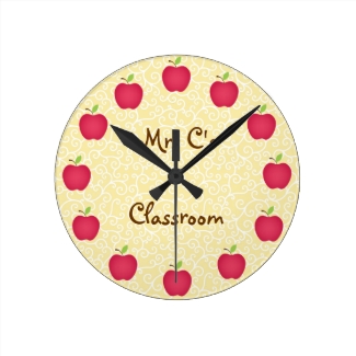 Personalized Red Apple Classroom