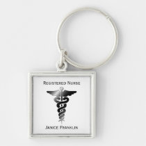 Personalized: Registered Nurse Keychain keychains