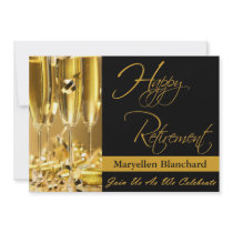 Personalized Retirement Party Invitation