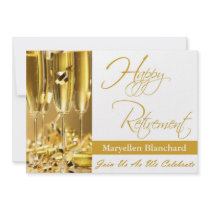 Personalized Retirement Party Invitation