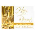 Personalized Retirement Party Invitation invitations
