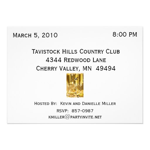 Personalized Retirement Party Invitation