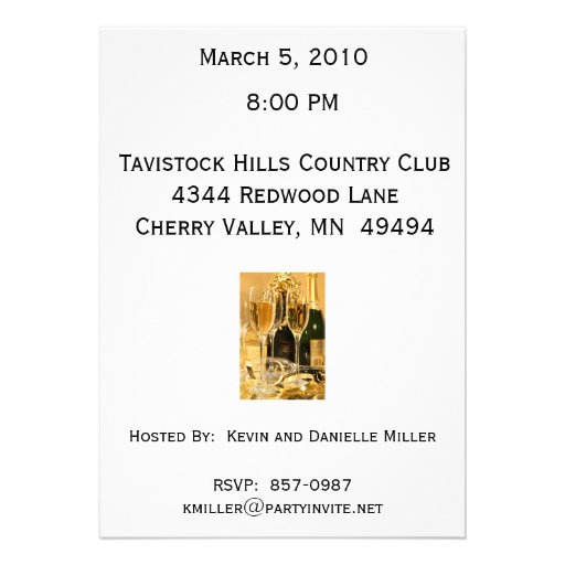 Personalized Retirement Party Invitation