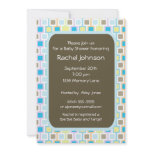 Personalized Retro Baby Shower Invitation