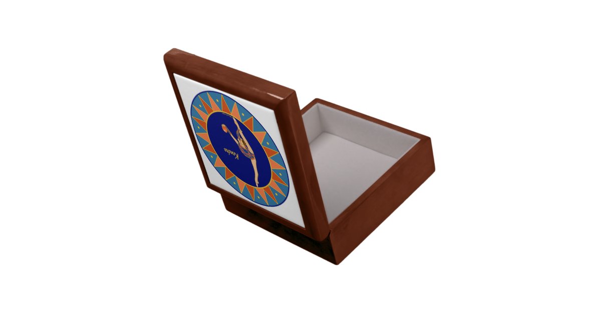 Personalized Rhythmic Gymnastic Jewelry Box Zazzle