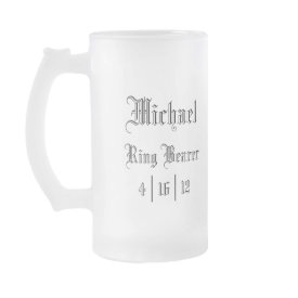 Personalized Ring Bearer Mug mug