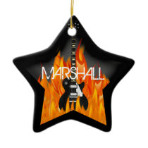 Personalized Rock Star Ornament