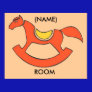 Personalized Rocking Horse Poster