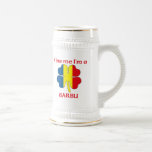 Personalized Romanian Kiss Me I'm Barbu Mugs