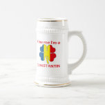 Personalized Romanian Kiss Me I'm Constantin Mug
