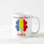 Personalized Romanian Kiss Me I'm Popa Mug