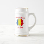 Personalized Romanian Kiss Me I'm Tudor Mugs