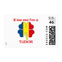 Personalized Romanian Kiss Me I'm Tudor postage by KissMeTshirts Personalized Romanian Kiss Me I'm Tudor postage
