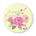 Personalized Rose Magnet