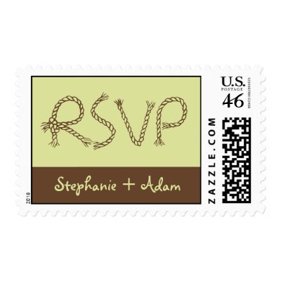 Personalized RSVP Stamp