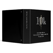 Personalized Runner 10k Cross-Country Keepsake Binders