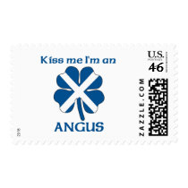 Personalized Scottish Kiss Me I'm Angus Stamps