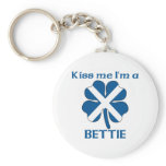 Personalized Scottish Kiss Me I'm Bettie Key Chains