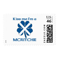 Personalized Scottish Kiss Me I'm Mcritchie postage