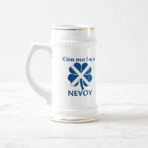 Personalized Scottish Kiss Me I'm Nevoy mugs