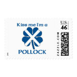 Personalized Scottish Kiss Me I'm Pollock Postage