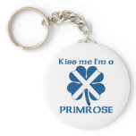Personalized Scottish Kiss Me I'm Primrose Key Chains