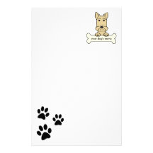 Personalized Scottish Terrier Stationery Design