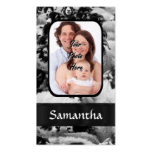 Personalized sheep photograph business cards