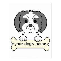 Personalized Shih Tzu Postcards