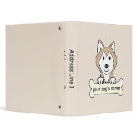 Personalized Siberian Husky binders