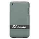 Personalized Simple Grey Color casemate cases