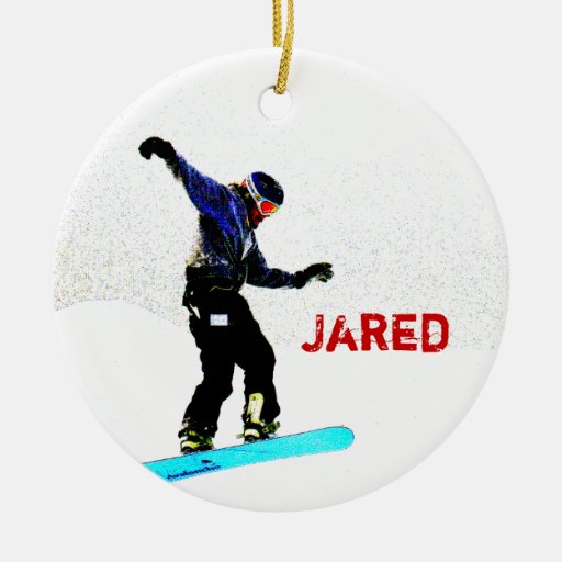 personalized snowboarding christmas ornament zazzle personalized snowboarding christmas ornament zazzle
