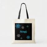 personalized snowflake bag.