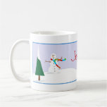 Personalized Snowman Mug